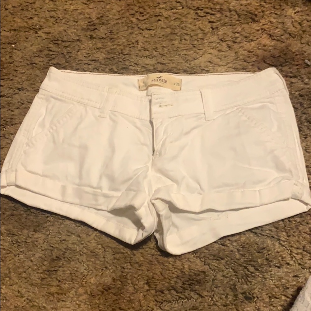 White shorts